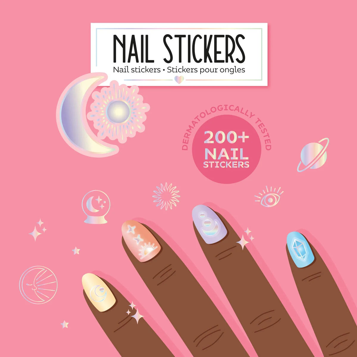 Legami Nail Stickers Magic – Adesivi per Unghie Colorati 140+