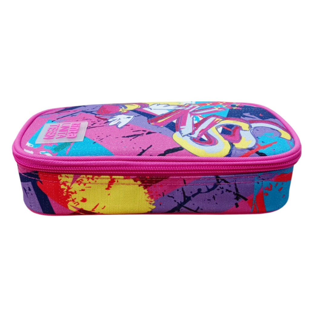 Astuccio Ovale Jumbo Tinta Unita Teen – Modello Kiss, 22x8x4,5 cm