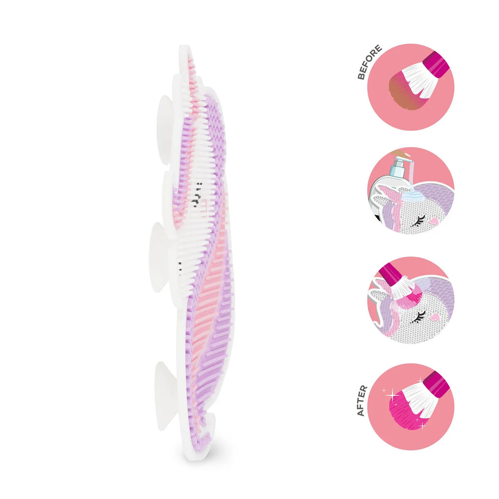 Legami Brush it Off! Unicorn – Tappetino Pulisci Pennelli da Trucco in Silicone
