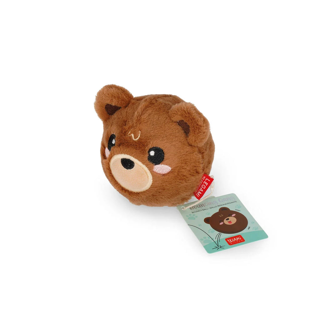 Legami Bouncing Gang Teddy Bear – Pallina Rimbalzante Soffice e Lavabile