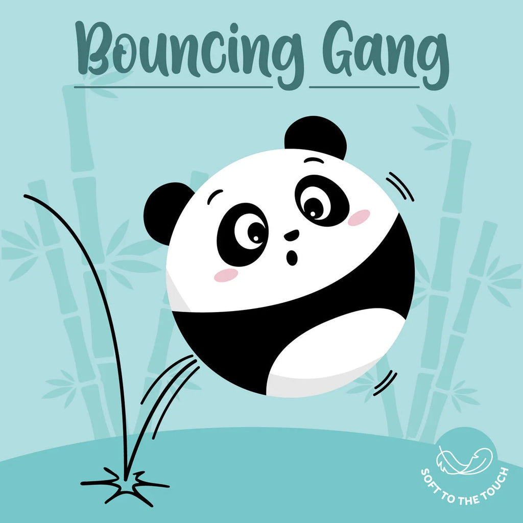 Legami Bouncing Gang Panda – Pallina Rimbalzante Soffice e Lavabile