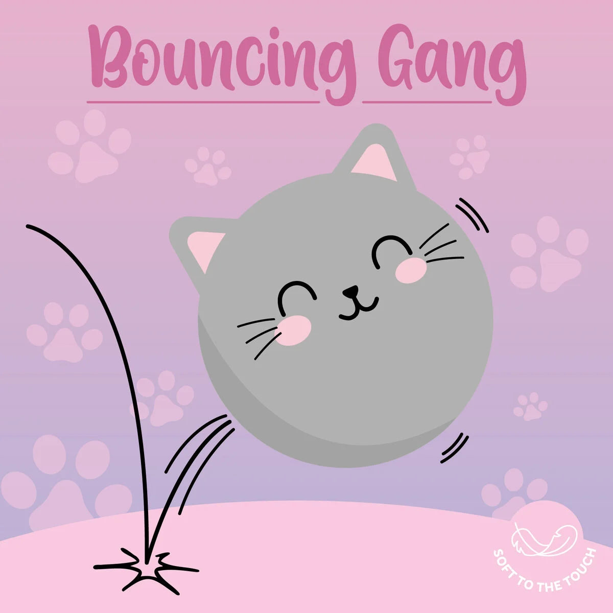 Pallina Rimbalzante Soffice Legami Bouncing Gang Kitty