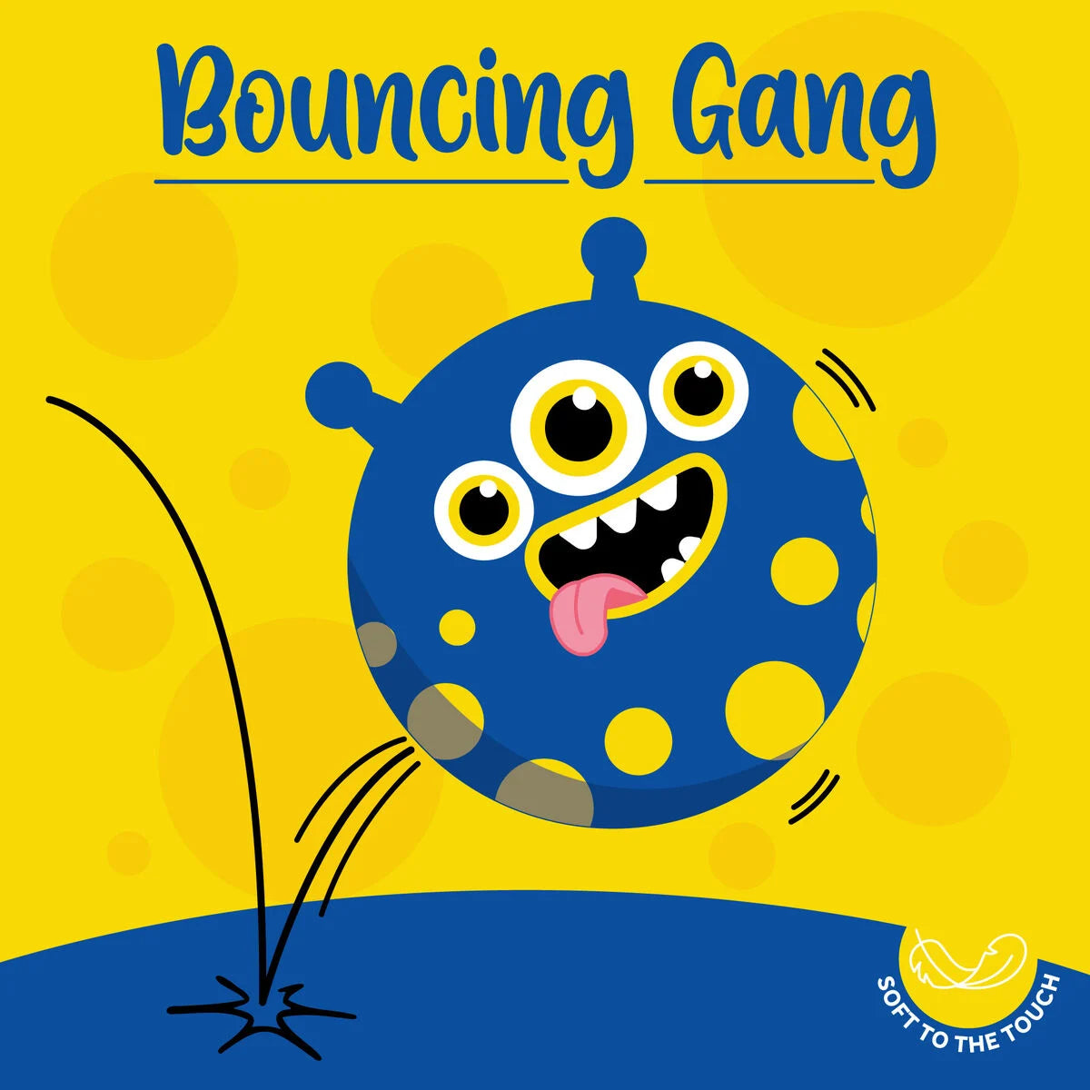 Pallina Rimbalzante Soffice Legami Bouncing Gang – Teddy Bear e Monster
