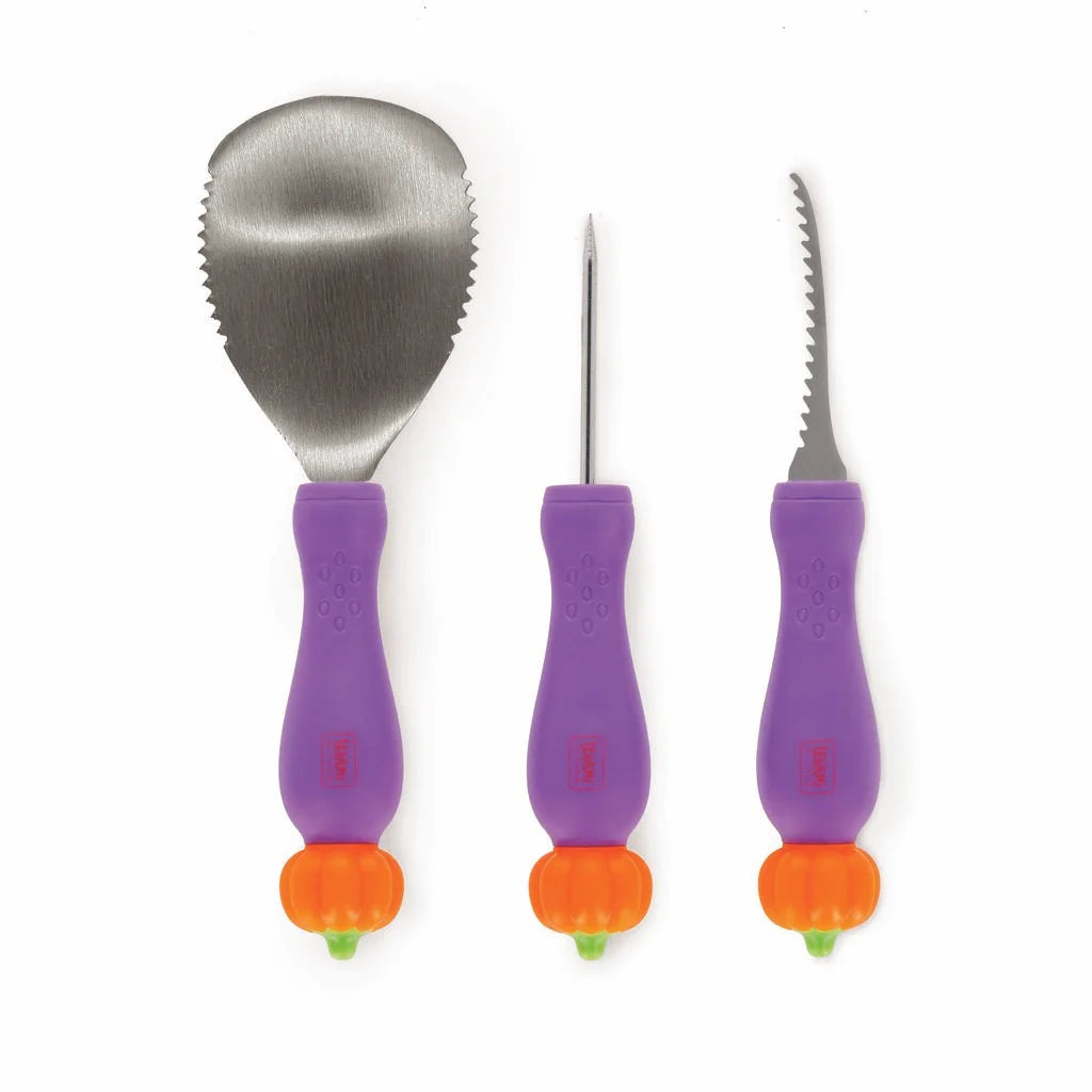 Legami Carve & Scare, Kit per Intagliare Zucca di Halloween