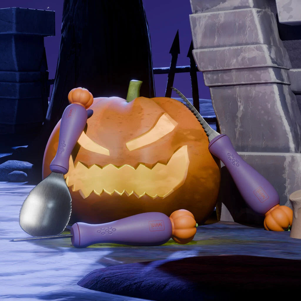 Legami Carve & Scare, Kit per Intagliare Zucca di Halloween