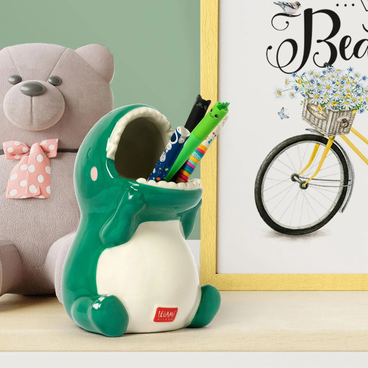 Legami: Portapenne in Ceramica Dino - Desk Friends