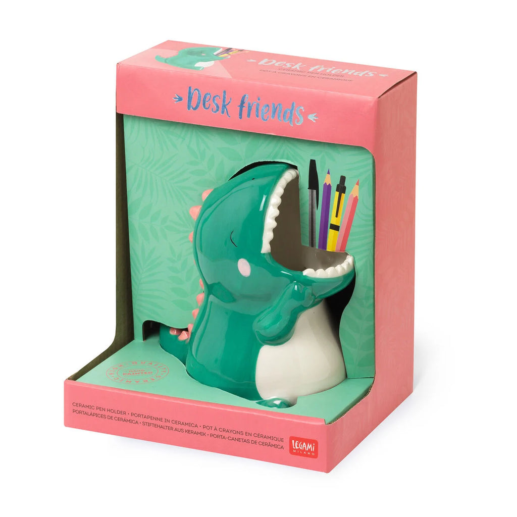 Legami: Portapenne in Ceramica Dino - Desk Friends