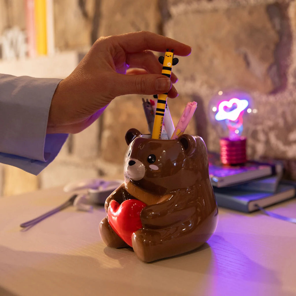 Legami: portapenne in ceramica Teddy Bear