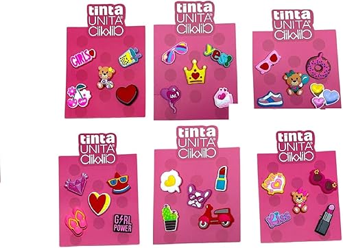 Tinta Unita Click: set da 5 PINS per personalizzare prodotti della linea Click