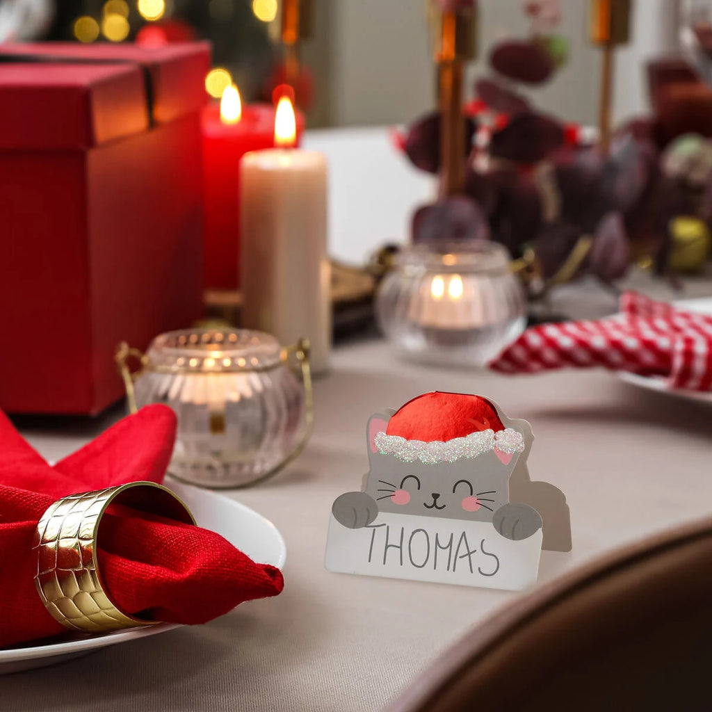 Set di 12 Segnaposto Natalizi