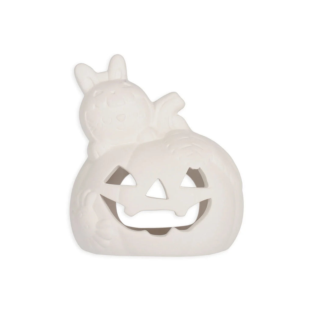 Legami Halloween Kit Crea Portacandela Paint Your Halloween – Ceramica Coniglietto da Dipingere