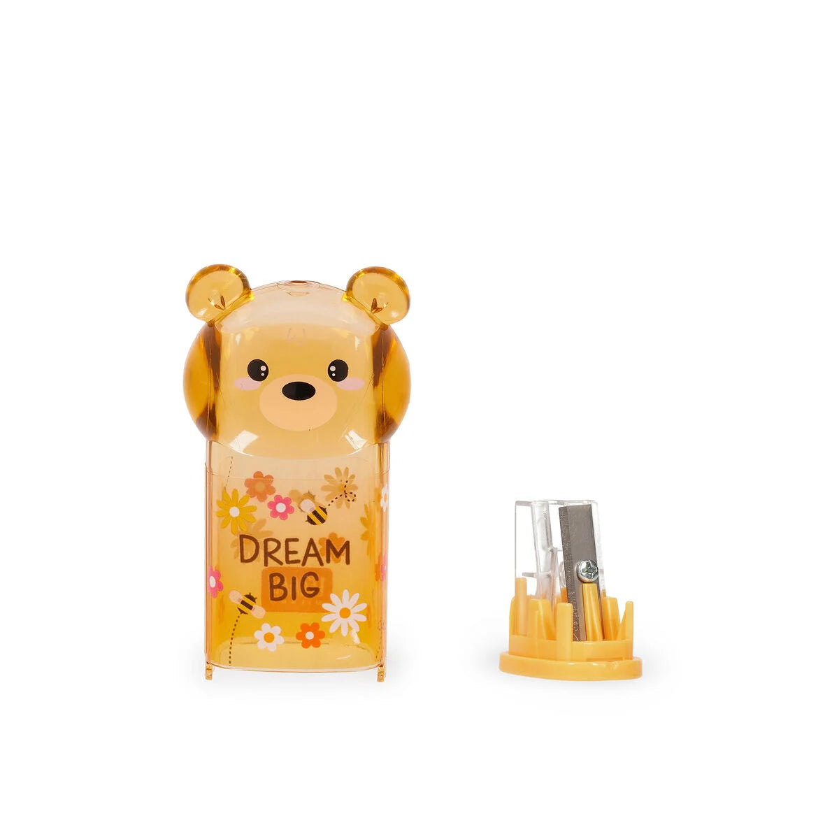 Temperino con Contenitore Legami Teddy Bear | Un Foro, Serbatoio Trucioli