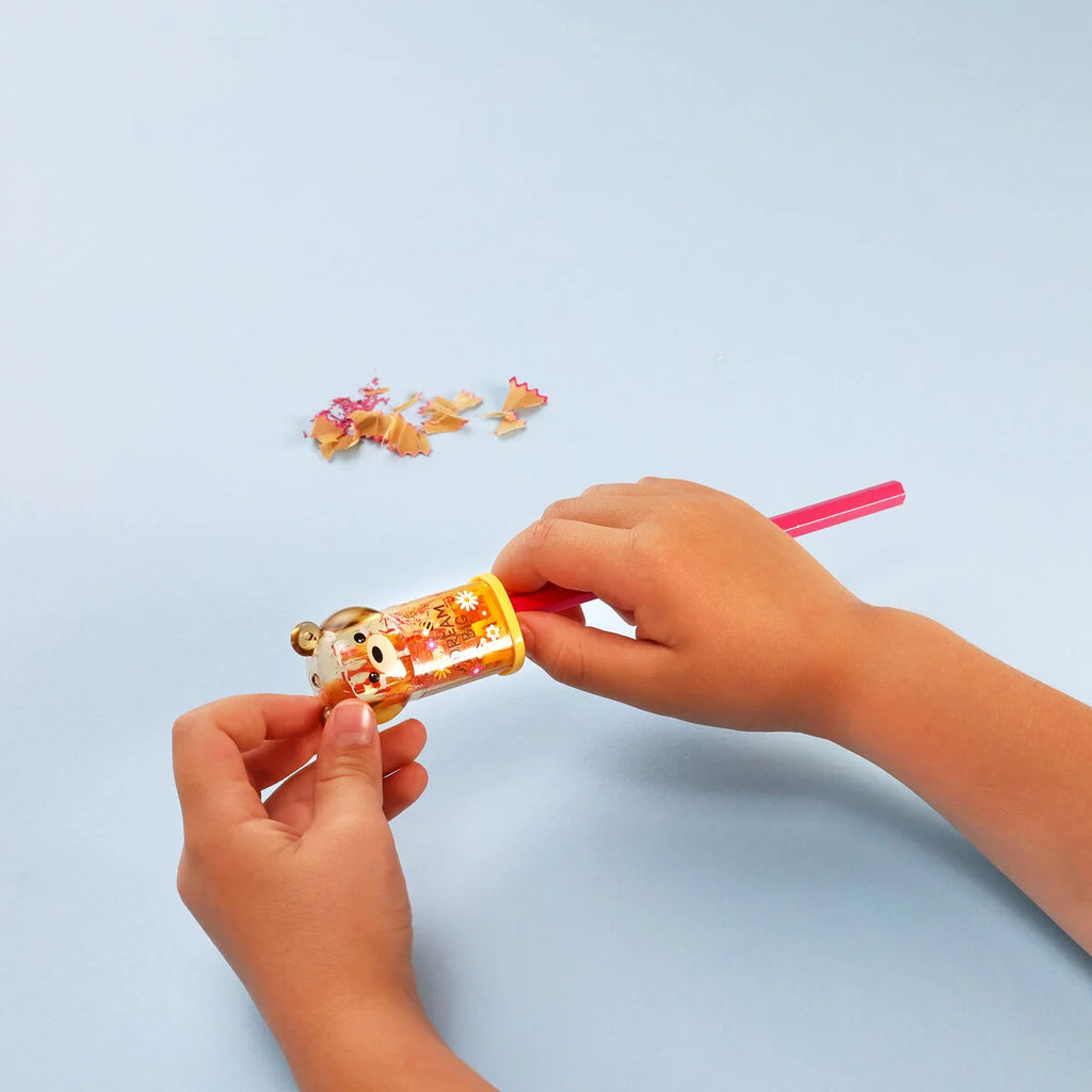 Temperino con Contenitore Legami Teddy Bear | Un Foro, Serbatoio Trucioli