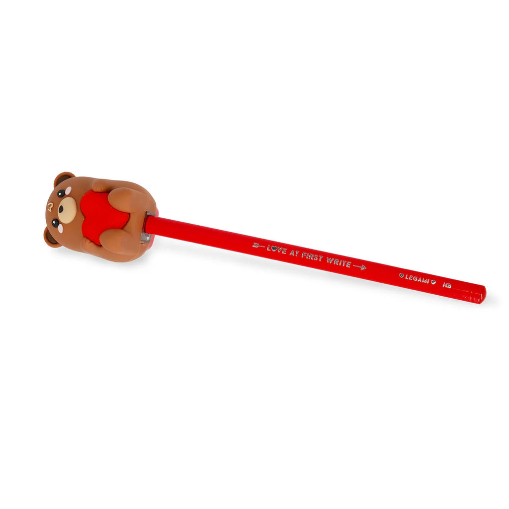 Legami: Temperino Luminoso con Contenitore - Teddy Bear