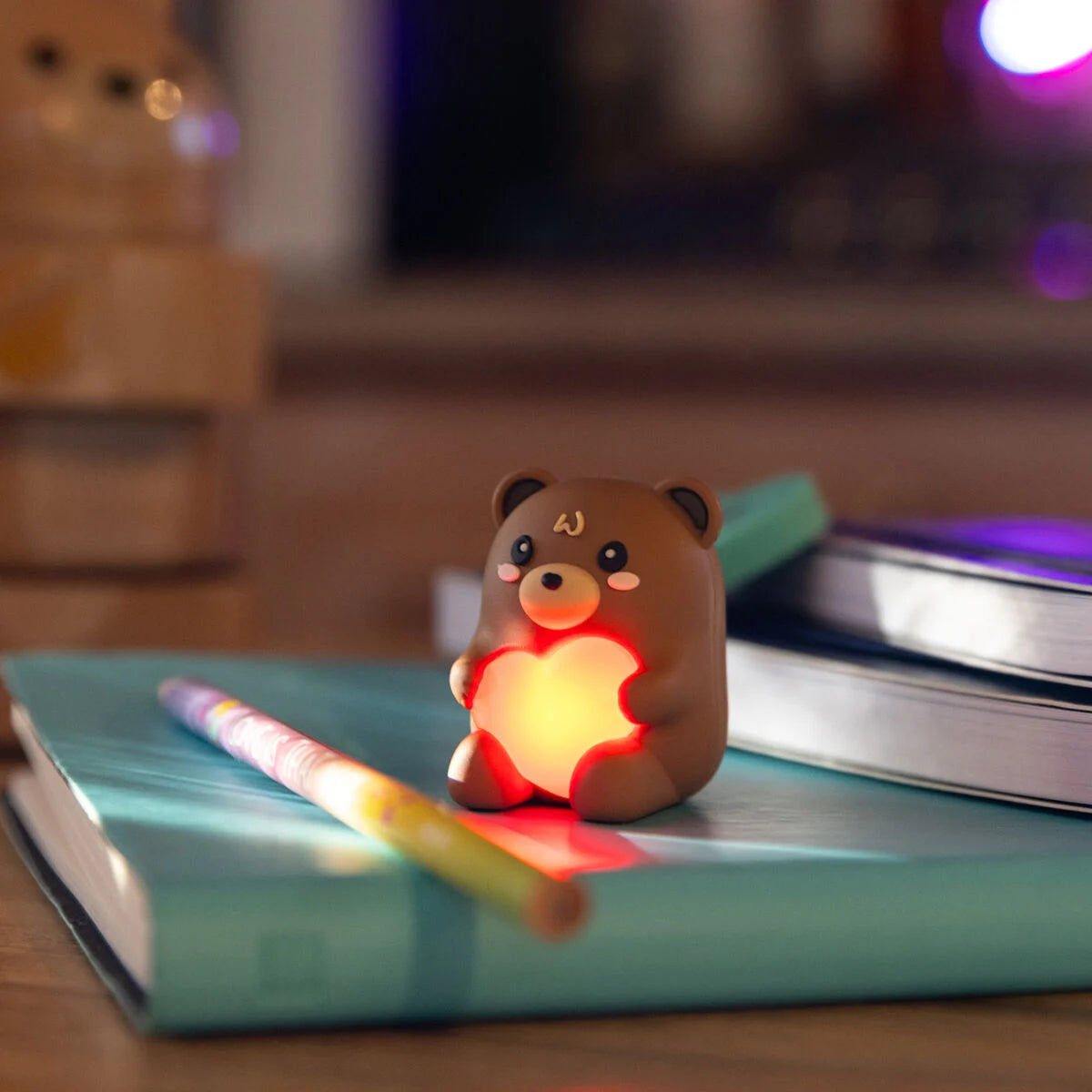 Legami: Temperino Luminoso con Contenitore - Teddy Bear