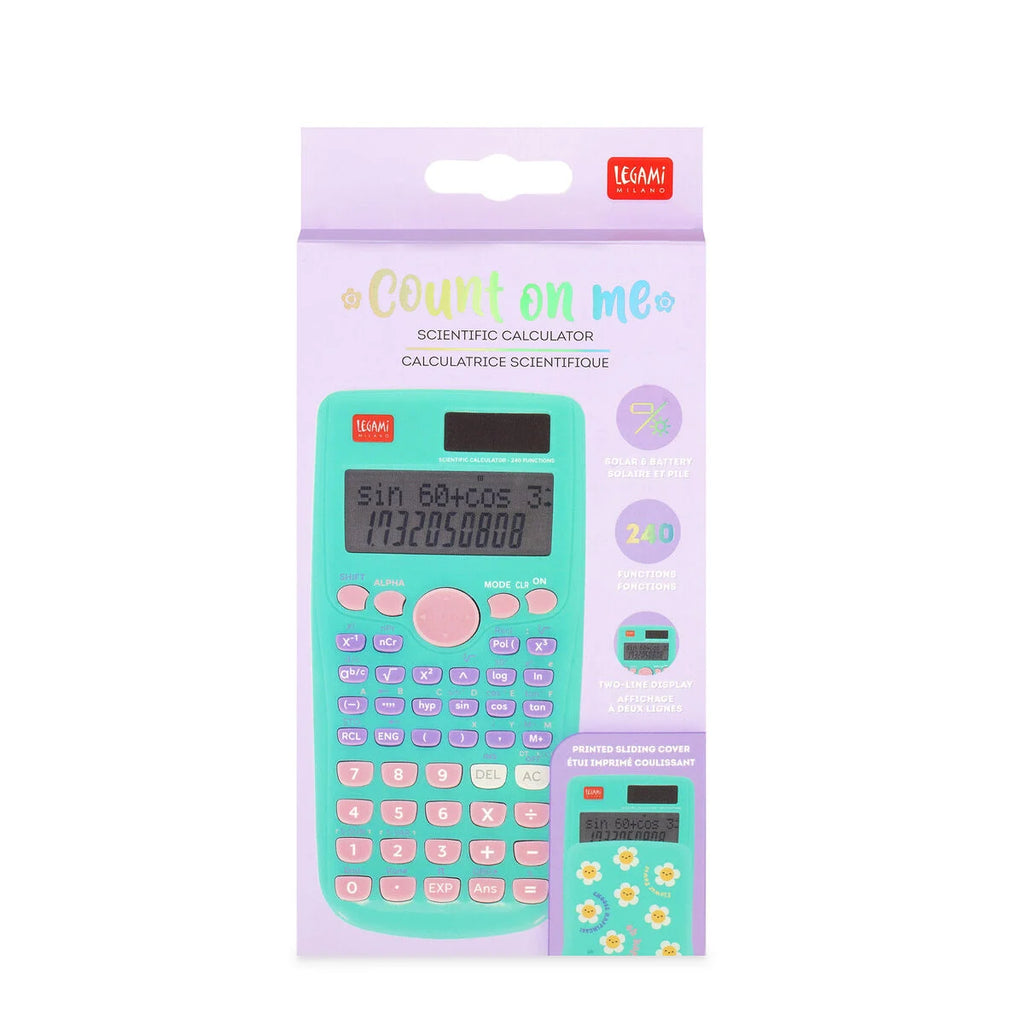 Calcolatrice Scientifica Count on Me Daisy 240 Funzioni – Legami