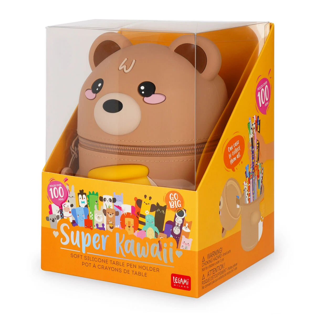 PREORDINE: Legami Super Kawaii Astuccio 2 in 1 XXL Teddy Bear