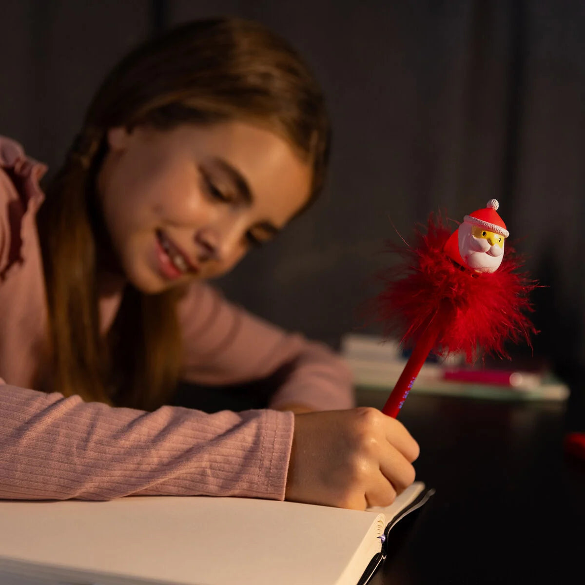 Penna Luminosa a Sfera - Santa Claus - Writing is Magic