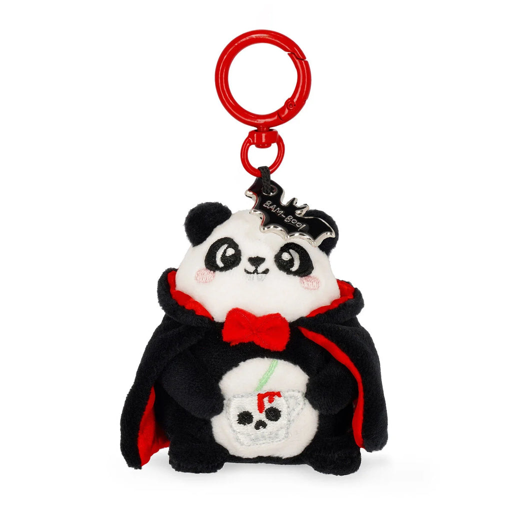 Legami Halloween Portachiavi Peluche Panda Bam-Boo Tiny Super Soft – Ciondolo Inciso