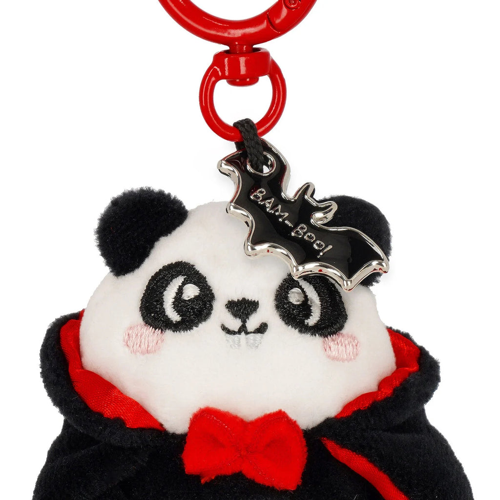Legami Halloween Portachiavi Peluche Panda Bam-Boo Tiny Super Soft – Ciondolo Inciso