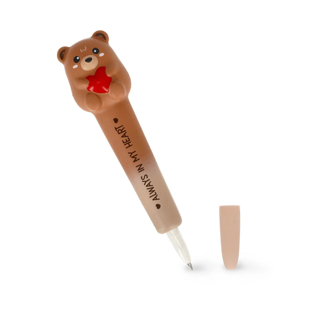 Legami: Penna Gel Antistress Teddy Bear "Always in my Heart"