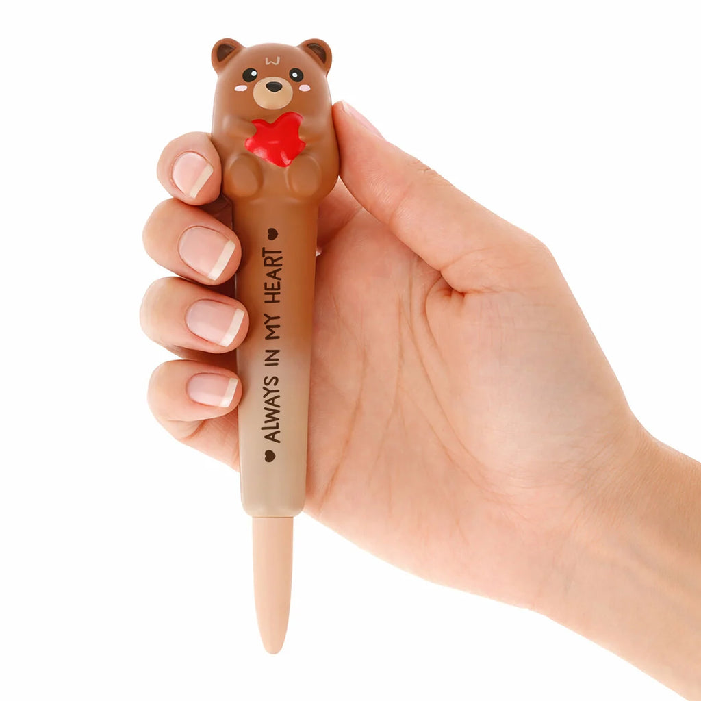Legami: Penna Gel Antistress Teddy Bear "Always in my Heart"