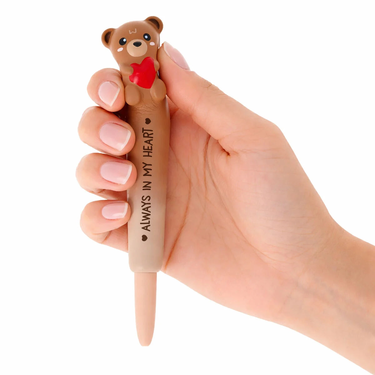Legami: Penna Gel Antistress Teddy Bear "Always in my Heart"