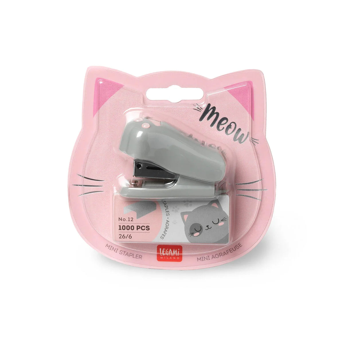 Legami: Mini Cucitrice con Levapunti Kitty - Meow