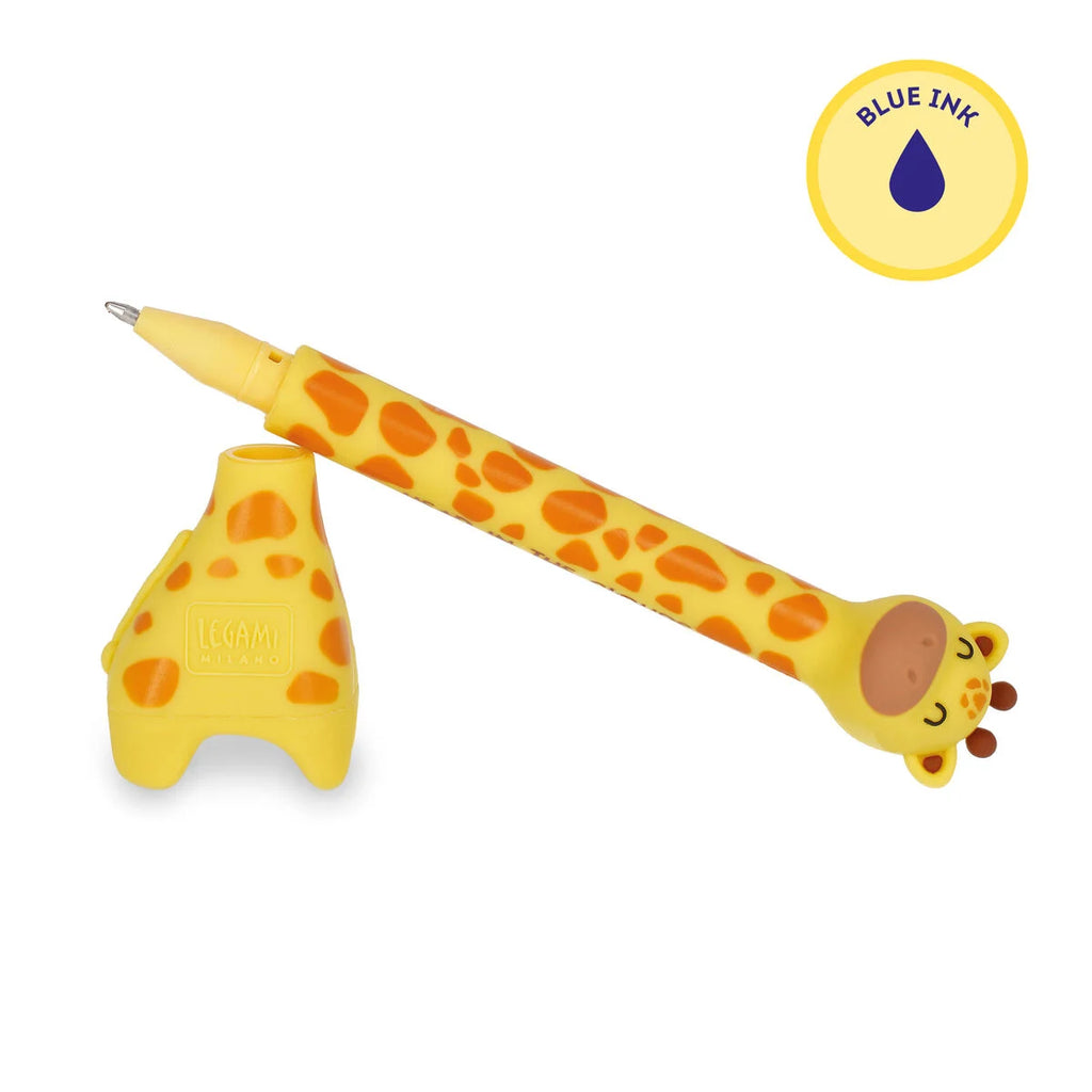 Penna a Sfera con Base Stand-Ink Ovation Giraffa – Legami