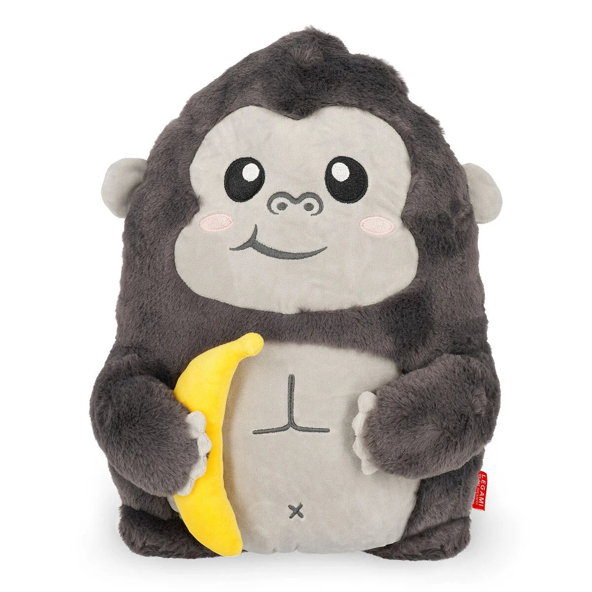 Legami Cuscino Gorilla Super Soft – Soffice e Vellutato 31x42 cm