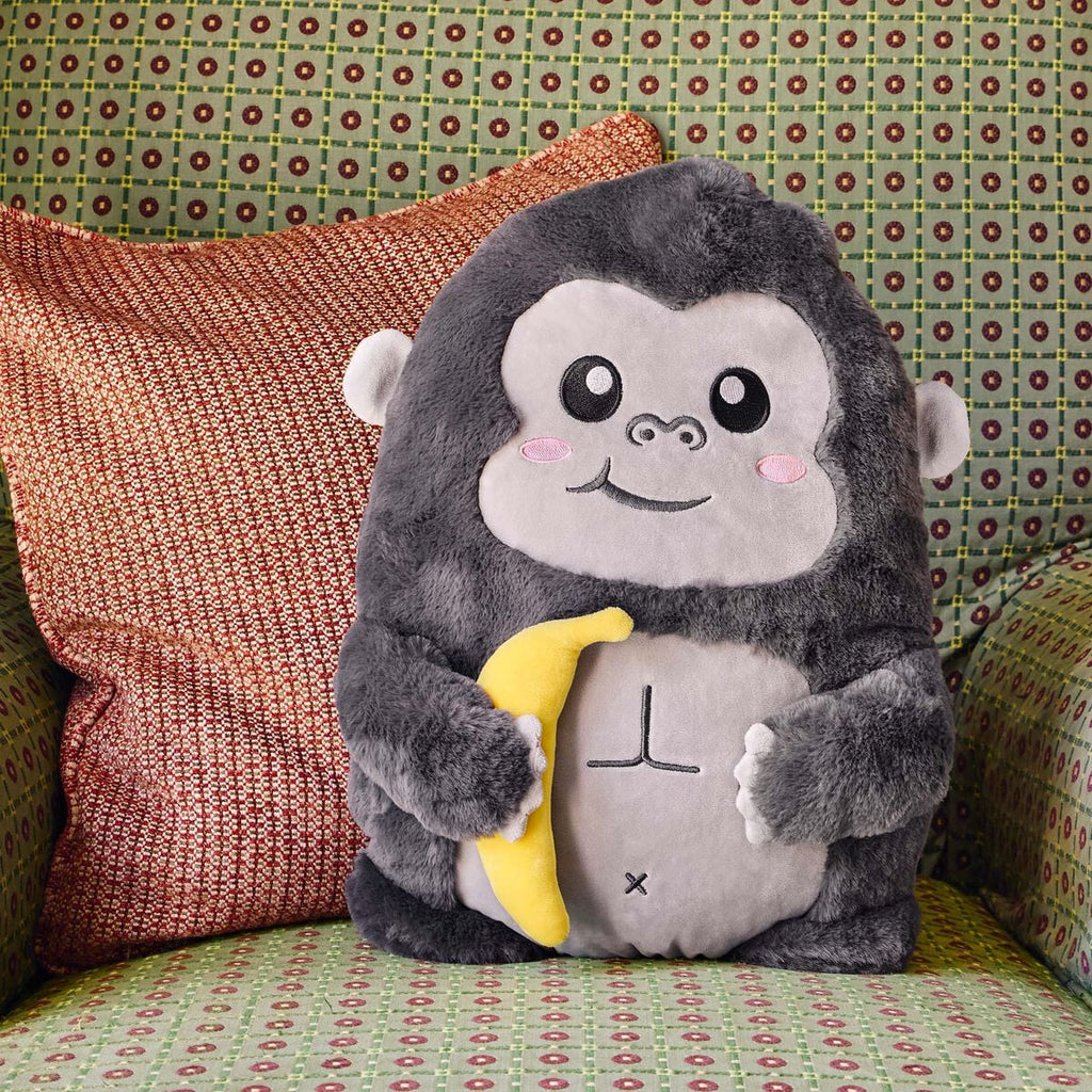 Legami Cuscino Gorilla Super Soft – Soffice e Vellutato 31x42 cm