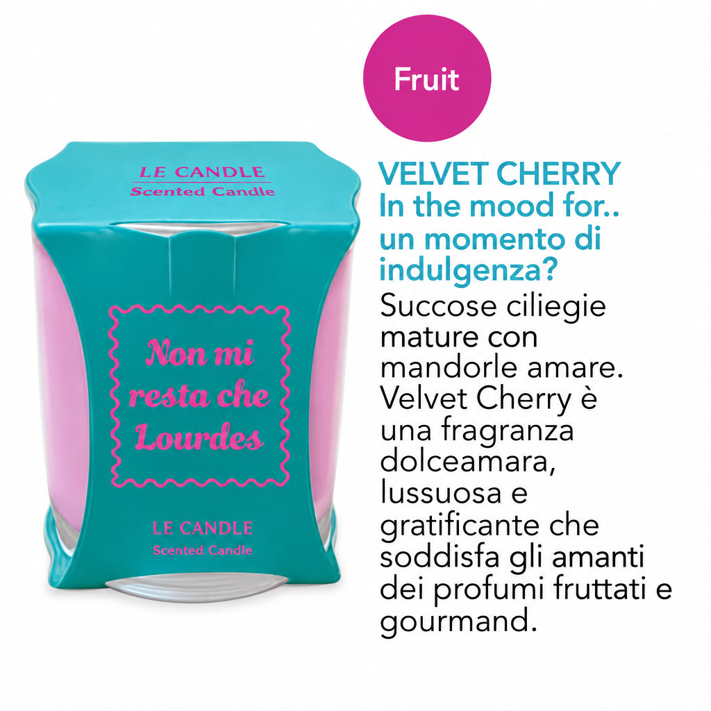 Tinta Unita - Candela Profumata Le Esaurite Tinta Unita 170gr con Frasi Iconiche
