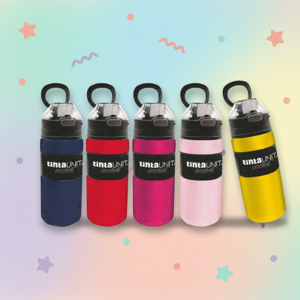Borraccia Termica Sport 500ml con Cannuccia – Tinta Unita Excellent | Confezione Regalo