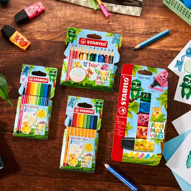 Stabilo: STABILO point 88 Mini Animal Vibes astuccio con 8 colori
