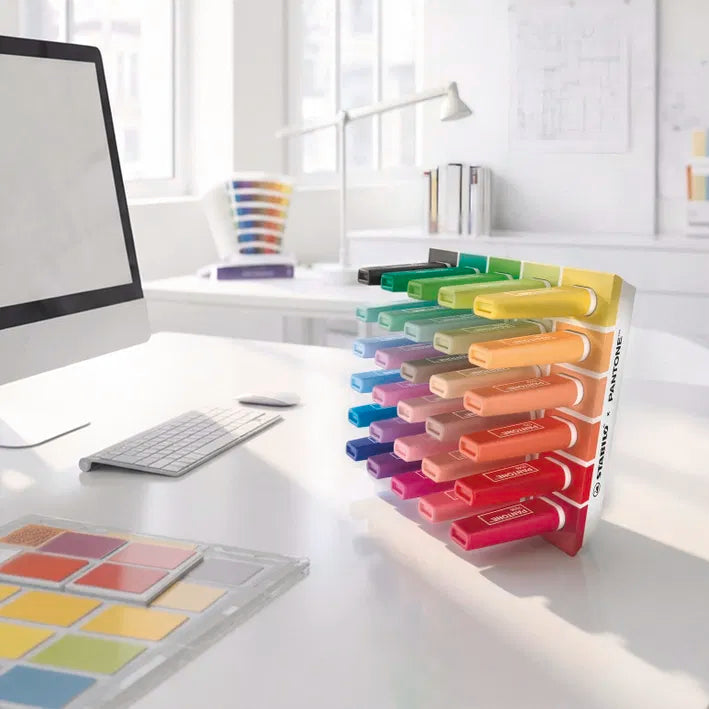 STABILO BOSS ORIGINAL x PANTONE - Desk Set 30 Evidenziatori
