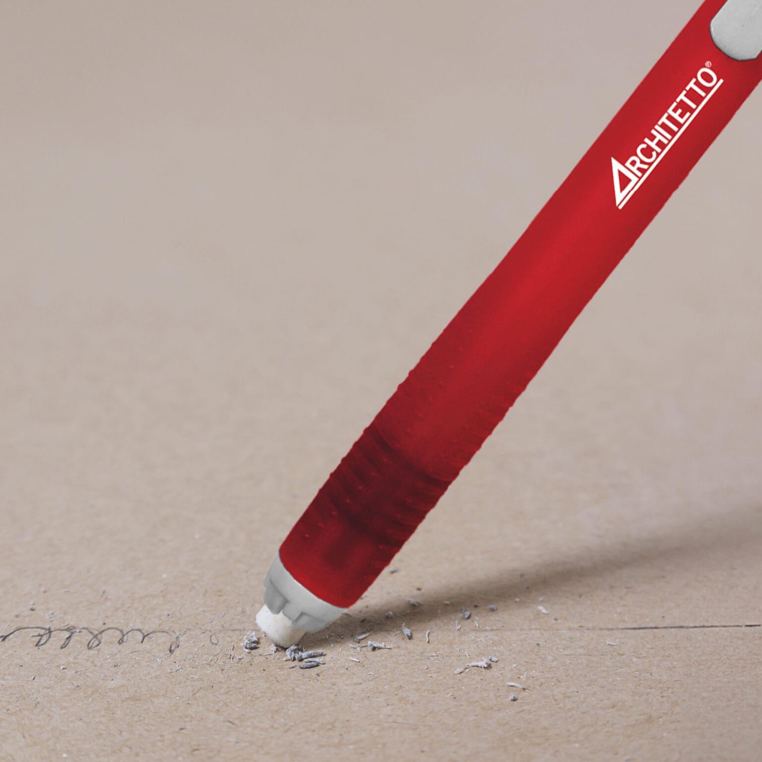 Tinta Unita Gomma a Scatto con Refill – Rosso o Blu