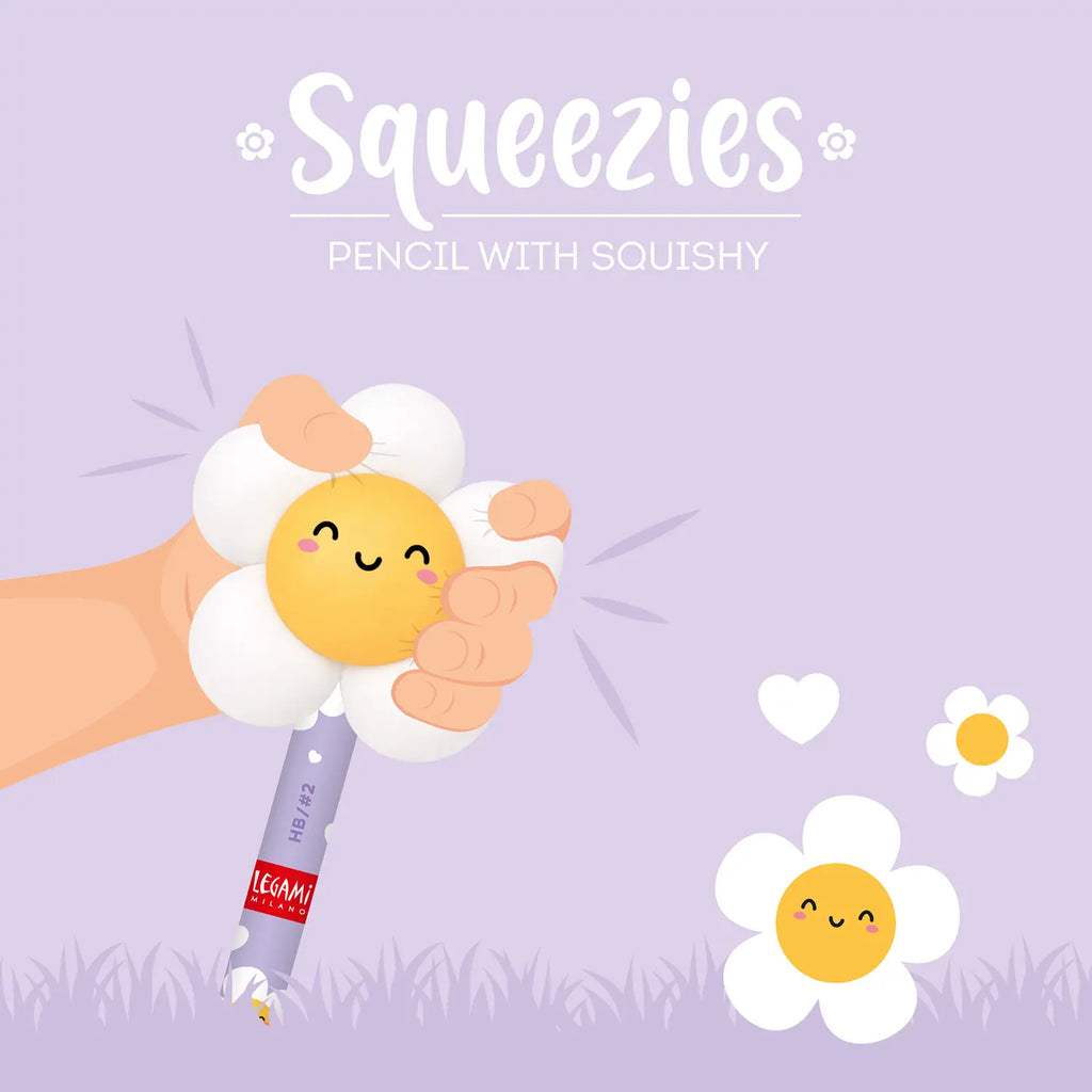Matita con Squishy Daisy Legami Squeezies