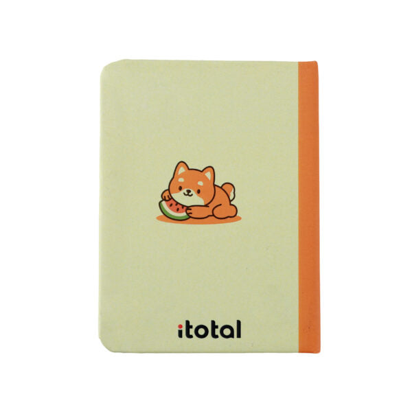 I-total: mini notebook A7 con copertina rigida Shiba