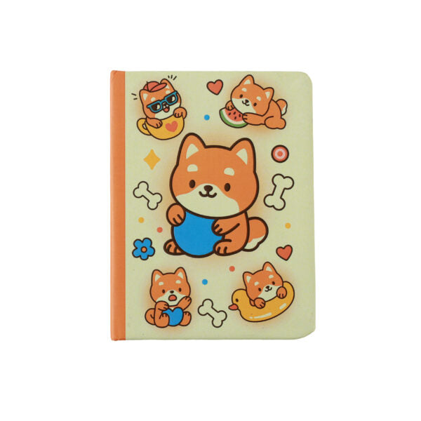 I-total: mini notebook A7 con copertina rigida Shiba