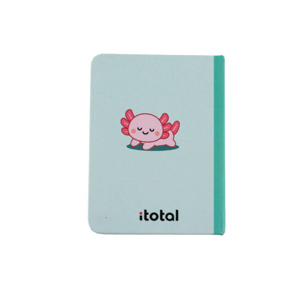 I-total: mini notebook A7 con copertina rigida Axolutely