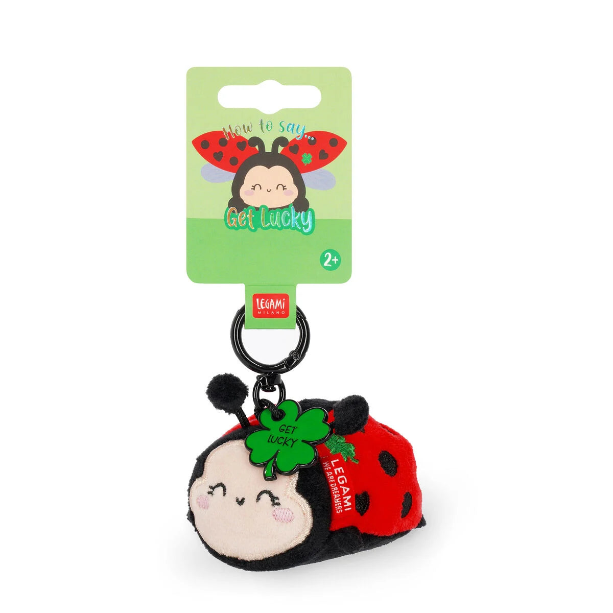 Legami: Portachiavi di Peluche Ladybug - Tiny Super Soft!