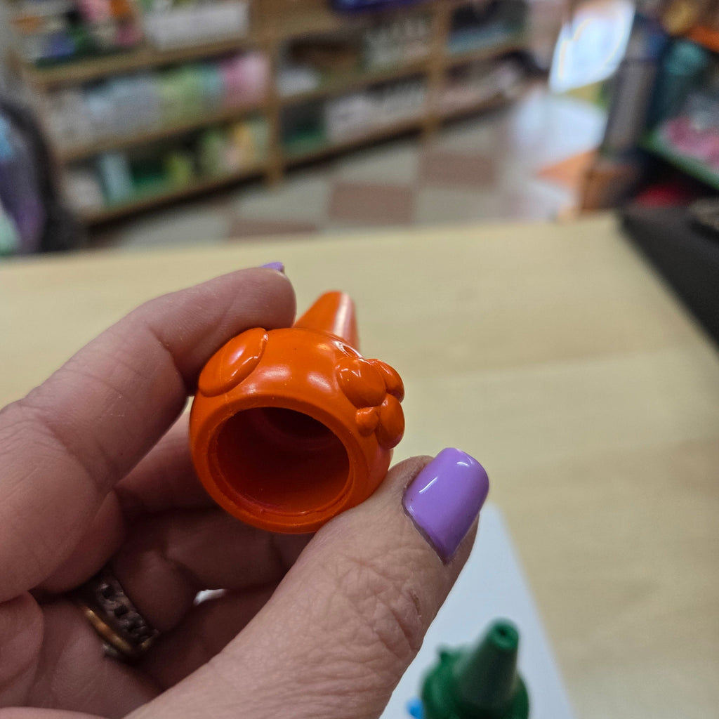 Tinta Unita Kids: Pastelli a Cera Ergonomici Baby Finger 12 Colori – Lavabili