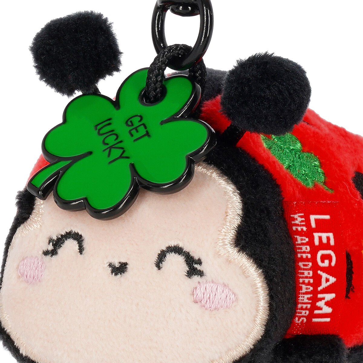 Legami: Portachiavi di Peluche Ladybug - Tiny Super Soft!