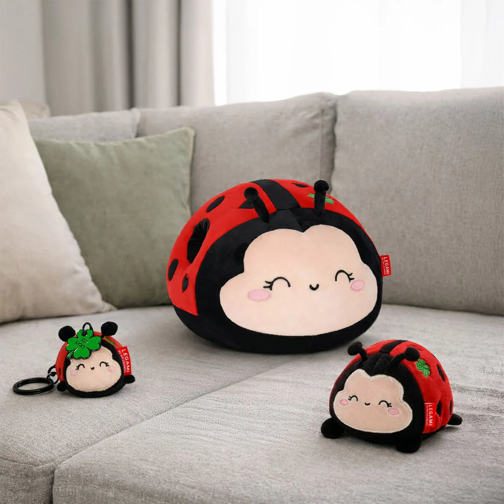Legami: Portachiavi di Peluche Ladybug - Tiny Super Soft!