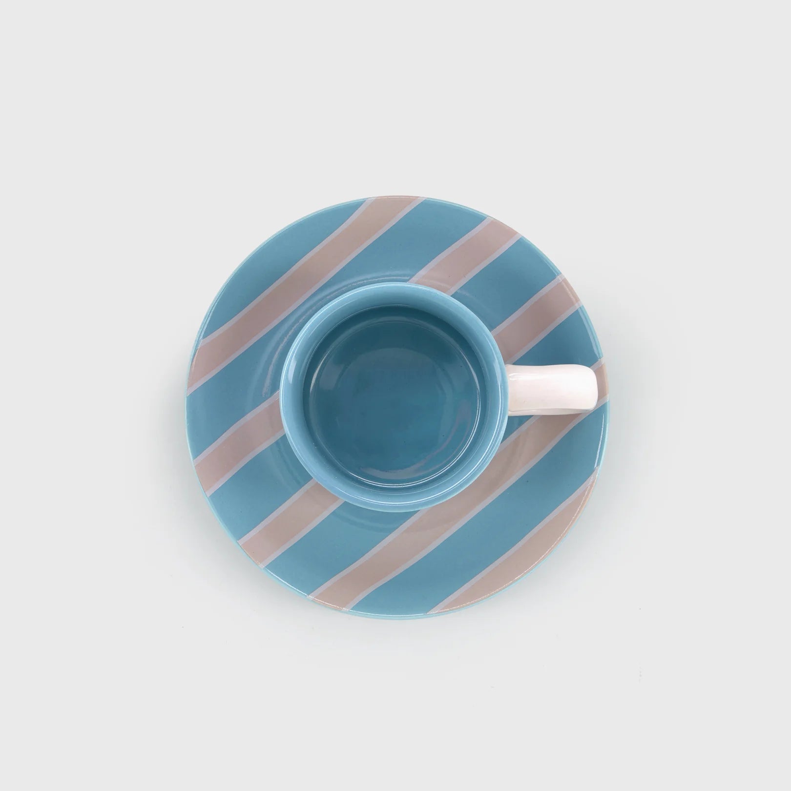 Set 2 Tazzine Espresso Mr. Wonderful – "Sei unica. Sei mia" | Ceramica con Piattini