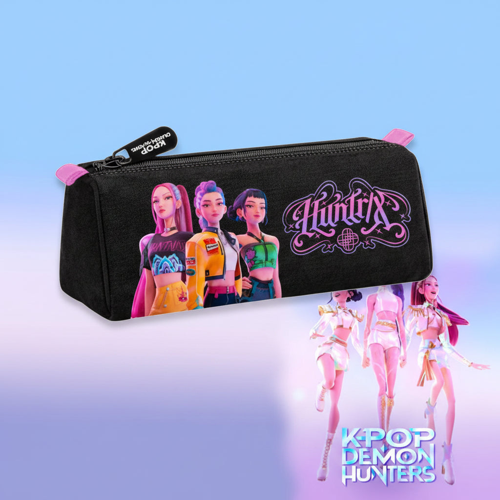 Astuccio Bustina Black K-Pop Demon Hunters