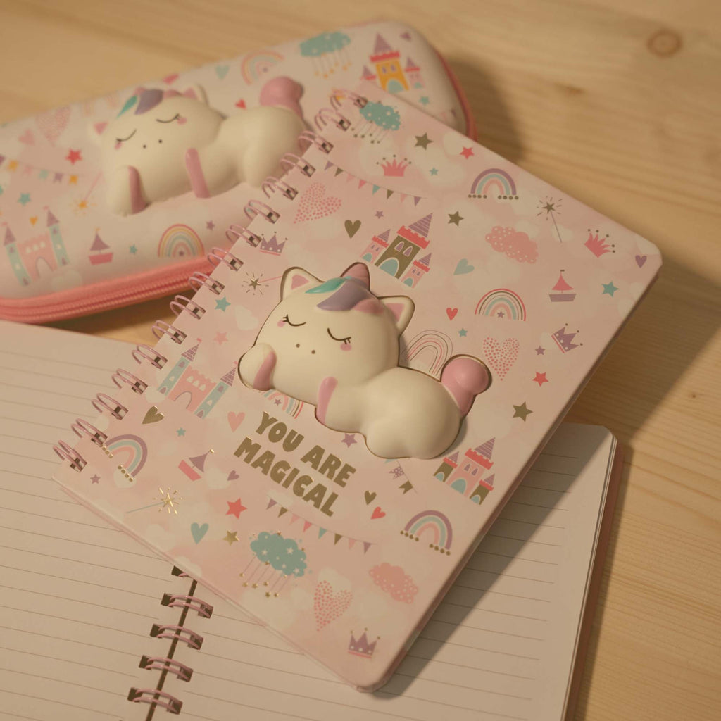 Incanta: Astuccio con Unicorno Squishy - Puffy
