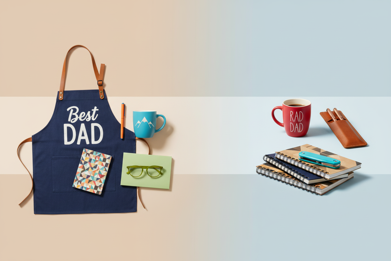 Banner Festa del Papà con grembiule Best DAD