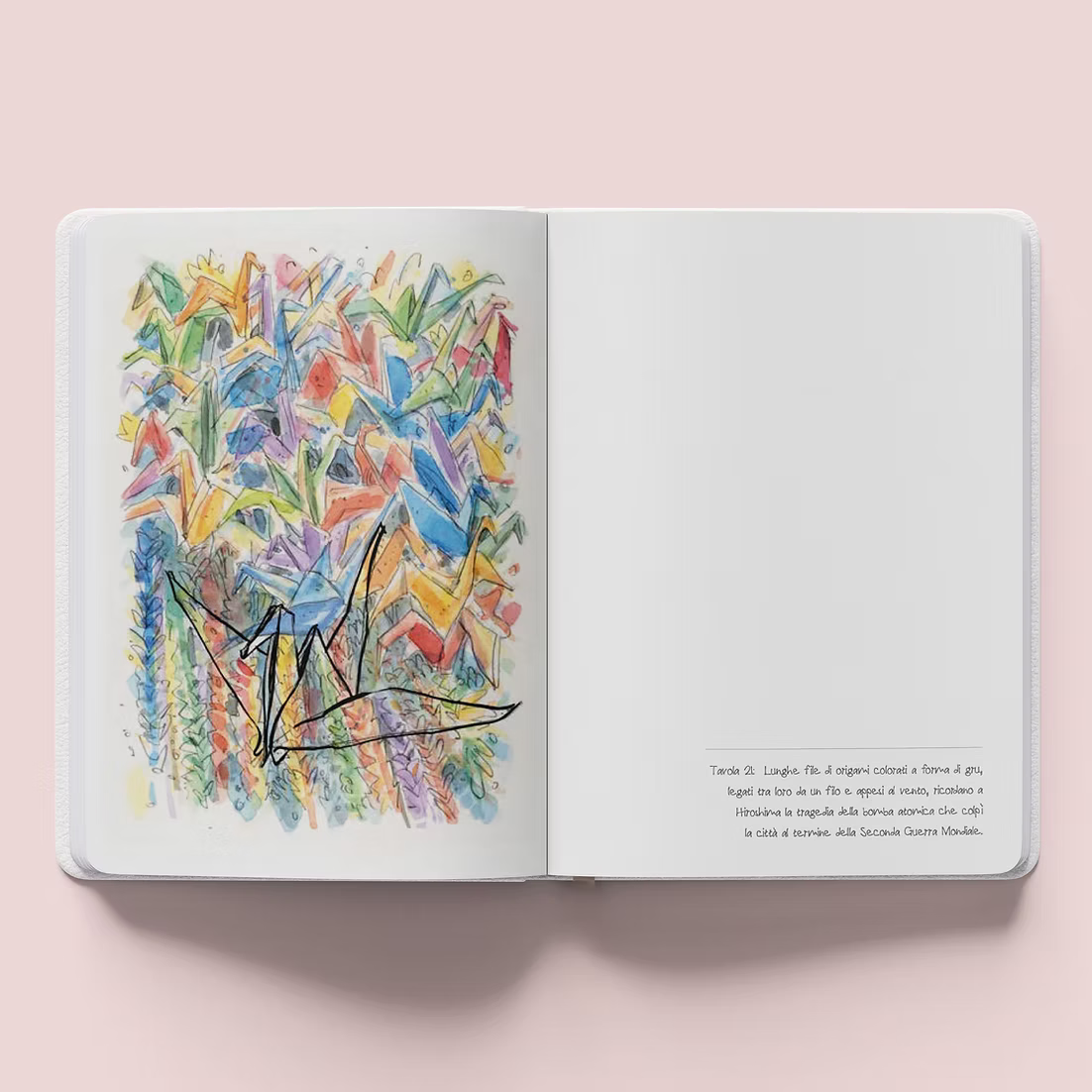 White Star - Notebook Giappone Acquerelli National Geographic 14,5×21 cm