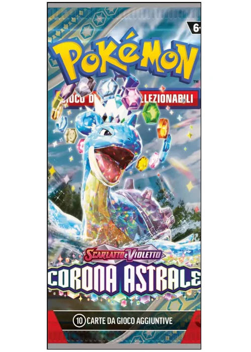 POKEMON: Bustina da 10 carte Scarlatto e Violetto - Corona Astrale